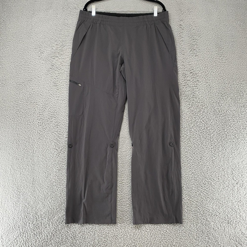 The North Face Hiking Pants Womens XL Gray Gorpcore Trail Convertible Y2K